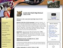 Tablet Screenshot of lewisandclark63.com